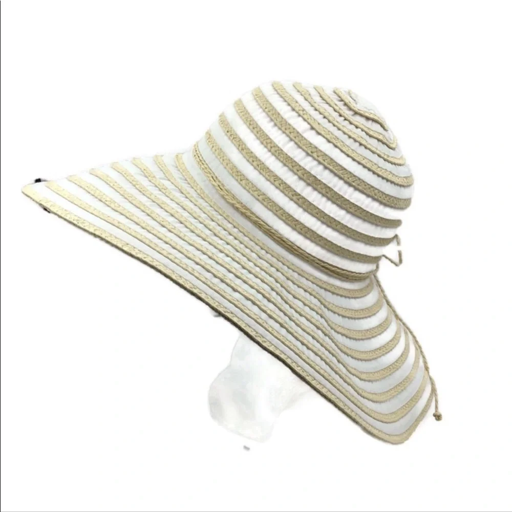 PANAMA JACK WOMENS TOYO FLOPPY CRUSH-ABLE SUN HAT